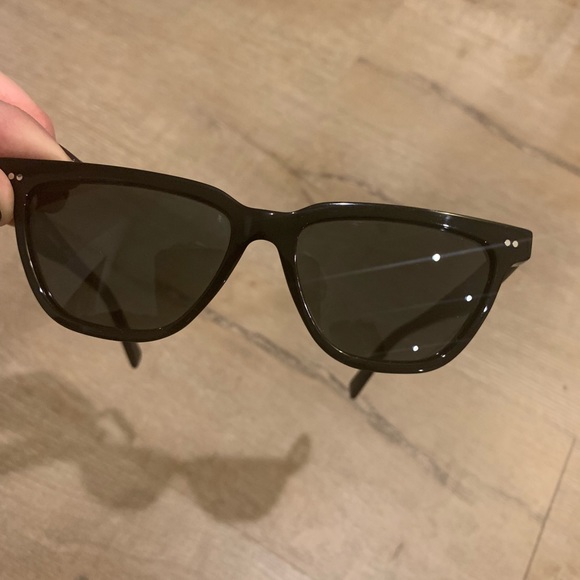 Celine 53mm polarized rectangle sunglasses Clearance